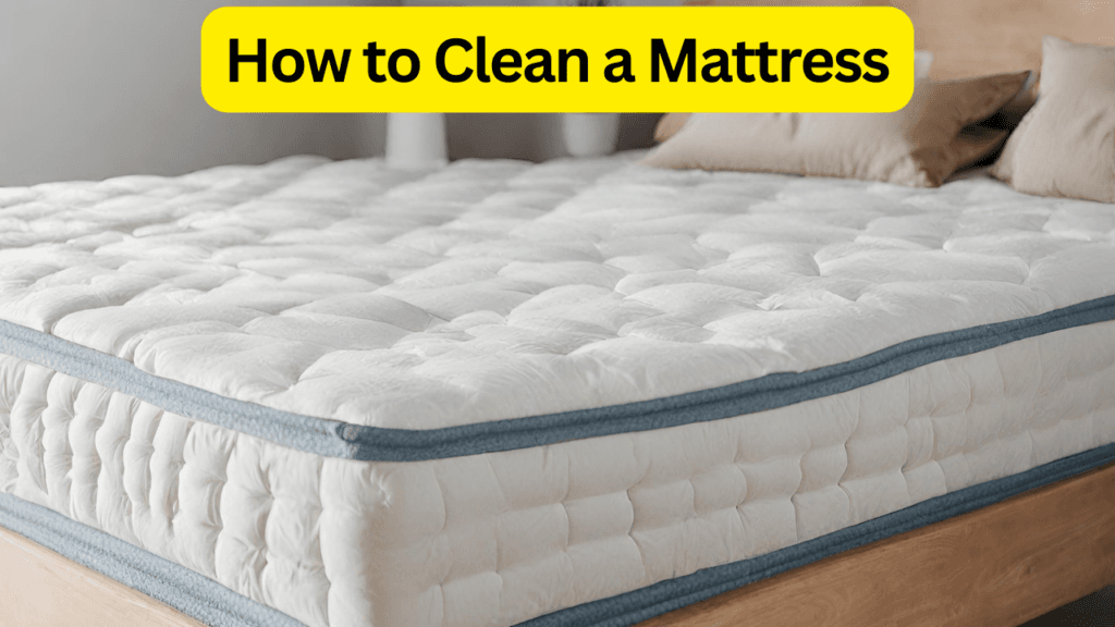 How to Clean a Mattress - Tips and Tricks 2 How to Clean a Mattress