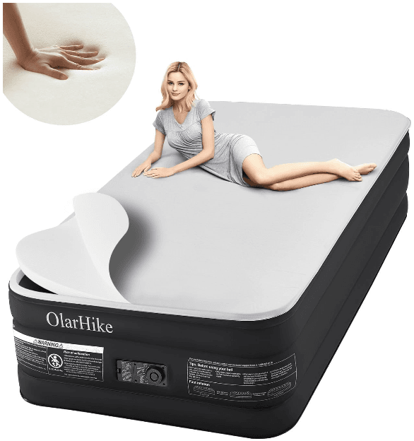 Experience Comfort Elevated: OlarHike Signature Collection Twin Air Mattress Review 2 OlarHike Signature Collection Twin Air Mattress