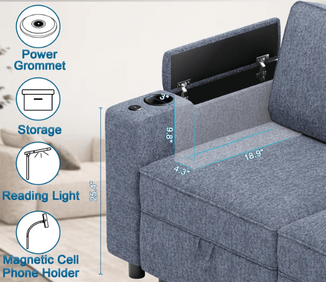 The Ultimate Guide to Smart Bed Sofas: Combining Comfort, Convenience, and Innovation 3 Smart Bed Sofas