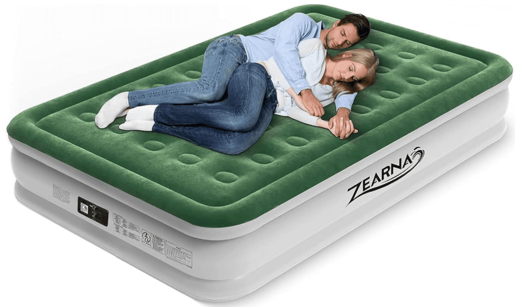 Best Blow Up Mattress for Camping 4 Zearna Camping Blow Up Mattress