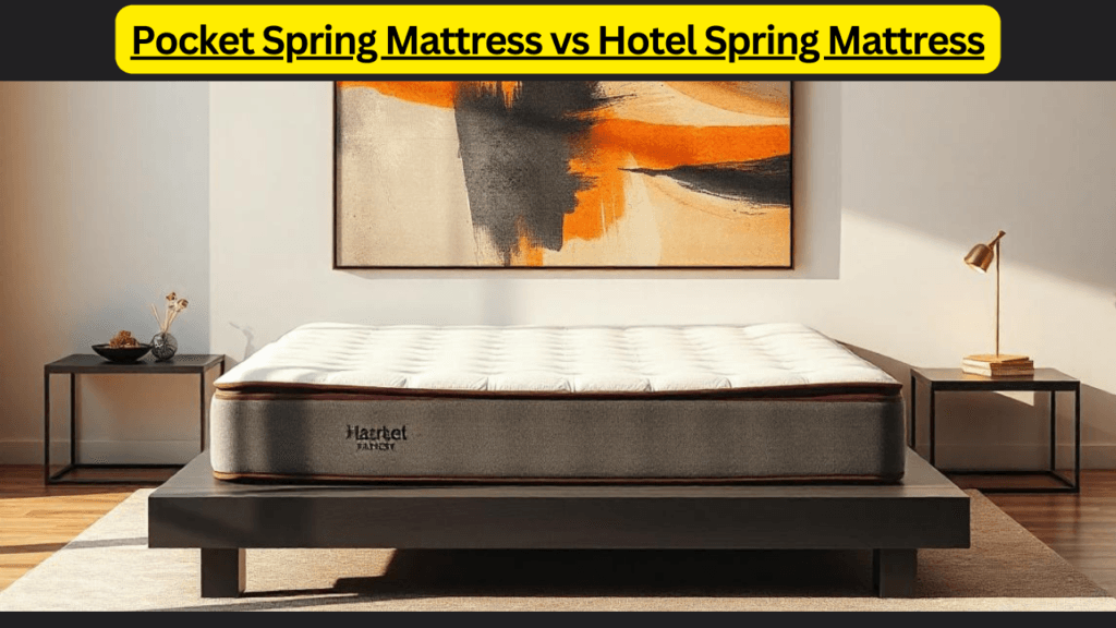 Pocket Spring Mattress vs Hotel Spring Mattress: Which is Best for You? 2 Pocket Spring Mattress vs Hotel Spring Mattress